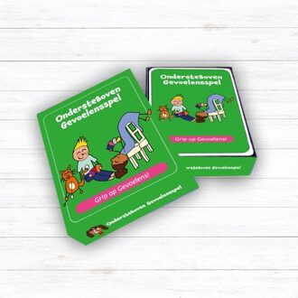 Dubbelzes Uitgeverij Ondersteboven Gevoelensspel - Briljant Uitgeverij - Nicole Hage