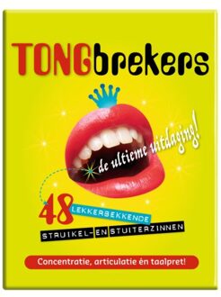 Dubbelzes Uitgeverij Tongbrekers - Kaartspel