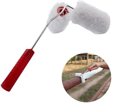 Dubbelzijdig Art Diy Cilindrische Bouw Tool Huishoudelijke Verf Roller Vervanging Wanddecoratie Duurzaam Borstel Draagbare