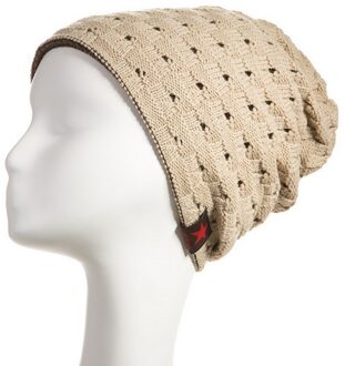 Dubbelzijdig Gebruik Vrouwen Hoed Gebreide Herfst Winter Warm Caps mannen Warme Winter Hoeden Chunky Caps Mutsen Bonnet Femme homme licht kahki
