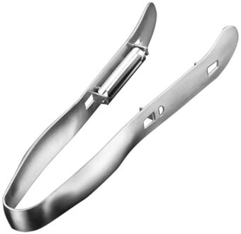 Dubbelzijdig Rvs Dunschiller Rvs Asperges Peeling Peeler Slicer Shredder Keuken Accessoires # J3s