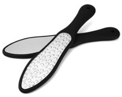 Dubbelzijdig Rvs Slijpen Voetverzorging Exfoliërende Borstel Schoonheid Voeten Pedicure Eelt Verwijderen Voet File Tool