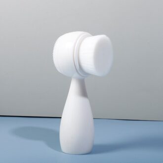 Dubbelzijdig Silicone Gezichtsreiniger Borstel Handleiding Mee-eter Verwijderen Borstel Gezichtsreiniging Massage Wassen Product F