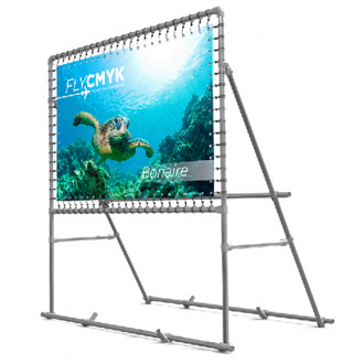 Dubbelzijdig spandoek bedrukken - snel geleverde buitenreclame drukken