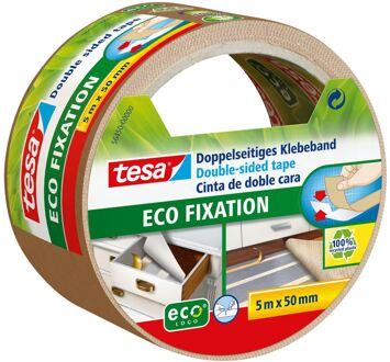 dubbelzijdig tapijttape - 1x stuks - rol 5 meter - Pro Nature - Tape (klussen) Beige