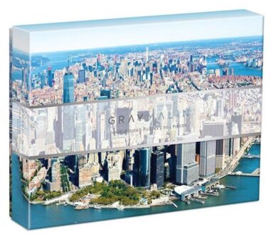 dubbelzijdige puzzel new york city 500 stukjes