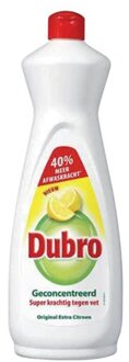 Dubro Afwasmiddel Dubro extra citroen 900 ml