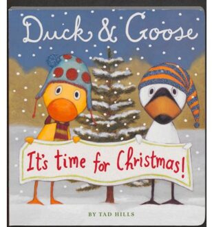 Duck & Goose, It's Time for Christmas! (Oversized Board Book)