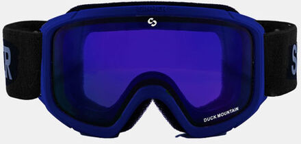 Duck Mountain Skibril Kids Blauw - One size