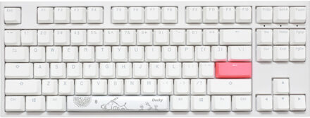 Ducky One 2 RGB TKL White Gaming toetsenbord