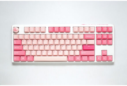 Ducky One 3 Gossamer Pink TKL Toetsenbord