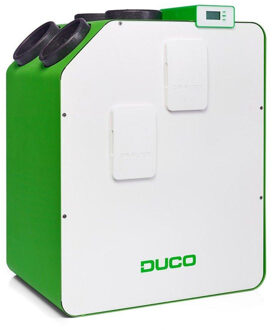 Duco WTW DucoBox Energy 400 1ZH - 1 zone sturing met heater - links - 400m³/h 0000-4368