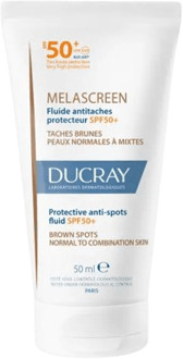 Ducray Zonnebrandcrème Ducray Melascreen Protective anti-spots fluid SPF50+ 50ml
