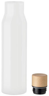 Dudinka dubbelwandige fles van 500 ml Wit - One size