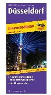 Düsseldorf. Innenstadtplan 1:16 000