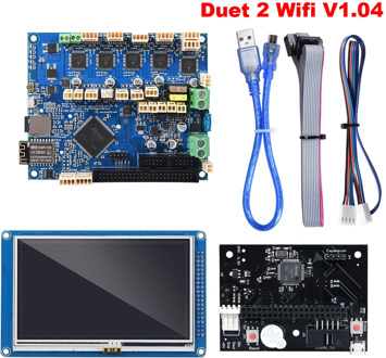 Duet 2 Wifi V1.04 Control Board Cloned DuetWifi 32 Bit board With 4.3" 5" 7" PanelDue Touch Screen Controller For BLV MGN SKR