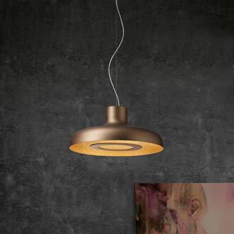 Duetto LED hanglamp 927 Ø55cm bronz/goud geborsteld bronz, goud