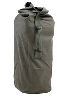 Duffel bag - 2x - legergroen - plunjezak - 50 liter - XL - 90 cm - leger tas