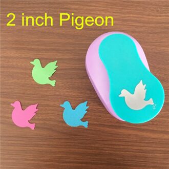 Duif vormige 2 "eva foam punch kind diy craft punch scrapbook handgemaakte papier cutter mus vogel gat scrapbooking puncher