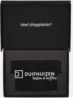 Duifhuizen cadeaukaart €50,00 Zwart - No Size