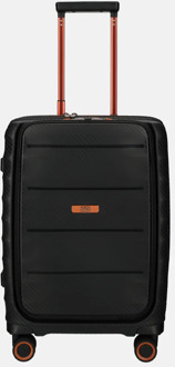 Duifhuizen Paloma handbagage koffer 55 cm black/copper Zwart - No Size