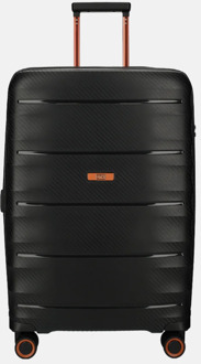 Duifhuizen Paloma reiskoffer 67 cm black/copper Zwart - No Size