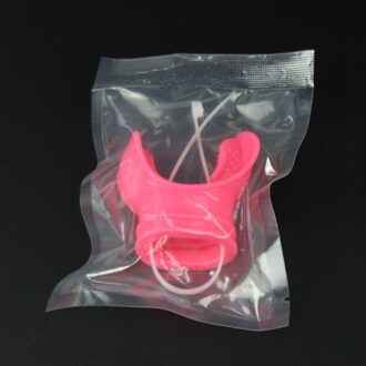 Duik Buis Snorkel Siliconen Clear Onderwater Duiken Buis Snorkel Mondstuk Regulator Outdoor Zwemmen Accessoires rood