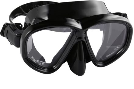 Duiken Duikbril Gehard Glas Lenzen Voor Veiligheid Zwemmen Masker Aanpassing Band Grote Frame Krasbestendig Anti Fog