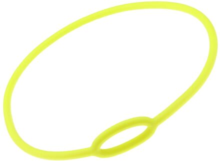 Duiken Duiker Zachte Siliconen Mondstuk Regulator Ketting Octopus Houder geel 72cm