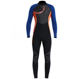 Duiken Pak 1.5 Mm Ademend Duiken Wetsuit Een Stuk Lange Mouw Unisex Surfen Zwemmen Zeilen Kleding Duikuitrusting oranje M
