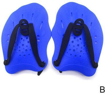 Duiken Peddels Zwemvliezen Zwemmen Siliconen Peddels Kinderen Paddle Zwemmen En Volwassenen Z8G1 B
