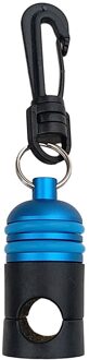 Duiken Regulator Slang Houder Tweede Fase Octopus Retainer Clip Klem Magnetische Verstelbare Slang & Holder W/Clip Blauw