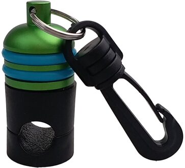 Duiken Regulator Slang Houder Tweede Fase Octopus Retainer Clip Klem Magnetische Verstelbare Slang & Holder W/Clip groen