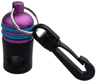 Duiken Regulator Slang Houder Tweede Fase Octopus Retainer Clip Klem Magnetische Verstelbare Slang & Holder W/Clip Paars