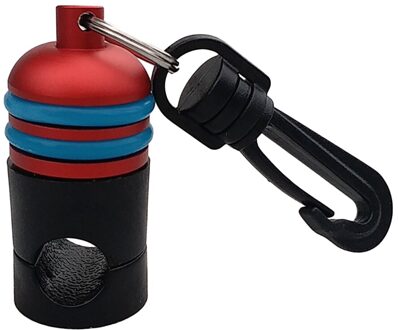 Duiken Regulator Slang Houder Tweede Fase Octopus Retainer Clip Klem Magnetische Verstelbare Slang & Holder W/Clip Rood