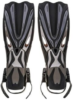 Duiken Vinnen Zwemmen Voet Snorkelen Duiken Reizen Zwemmen Vinnen Voet Flippers Paddle Training Accessoire Zwart Duiken Windsurf L XL