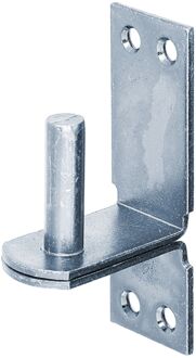 Duimplaat Di-haak Galvanisch Blauw Ø16/113x40mm