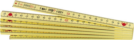 Duimstok glasfiber Multikleur