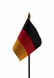 Duitse landenvlag op stokje