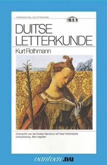 Duitse letterkunde - Boek K. Rothman (9031503886)