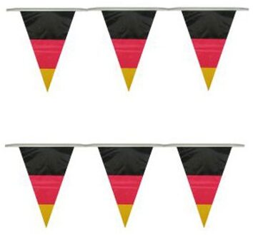 Duitse slinger vlaggetjes 10 meter