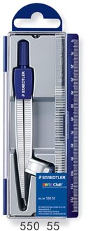 Duitse Staedtler Student Kompas Set 550 50/55/60 Geometrische Tekening Heerser Aluminium 550 55