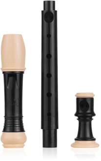 Duitse Stijl Vingerzetting 8 Gaten Sopraan ABS Fluit met Cleaning Stick Draagbare Lanyard Vinger Rust voor Beginners Studenten