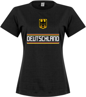 Duitsland Dames Team T-Shirt - Zwart - XL