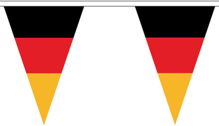 Duitsland landen punt vlaggetjes - 20 meter - slinger / vlaggenlijn - landen versiering Multi
