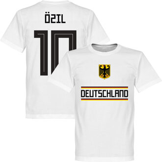 Duitsland Özil Team T-Shirt - Wit