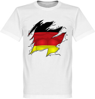 Duitsland Ripped Flag T-Shirt - KIDS - 8