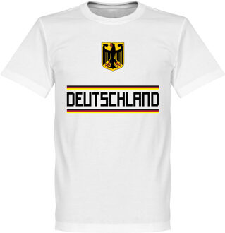 Duitsland Team T-Shirt - Wit - XXL