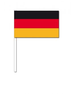 Duitsland zwaai vlaggetjes 12 x 24 cm