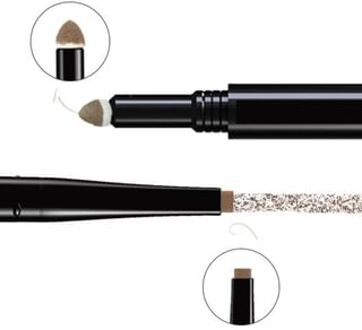 Dula-Effect Eyebrow Pen - 4 Colors #BR-1 Mocha Brown - 150mg+150mg